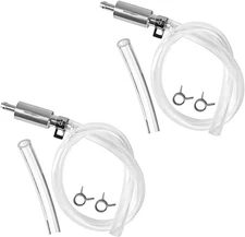 Motorcycle Brake Bleeder Hose, 2PCS One Way Check Valve Tube Bleeding Tool Kit 
