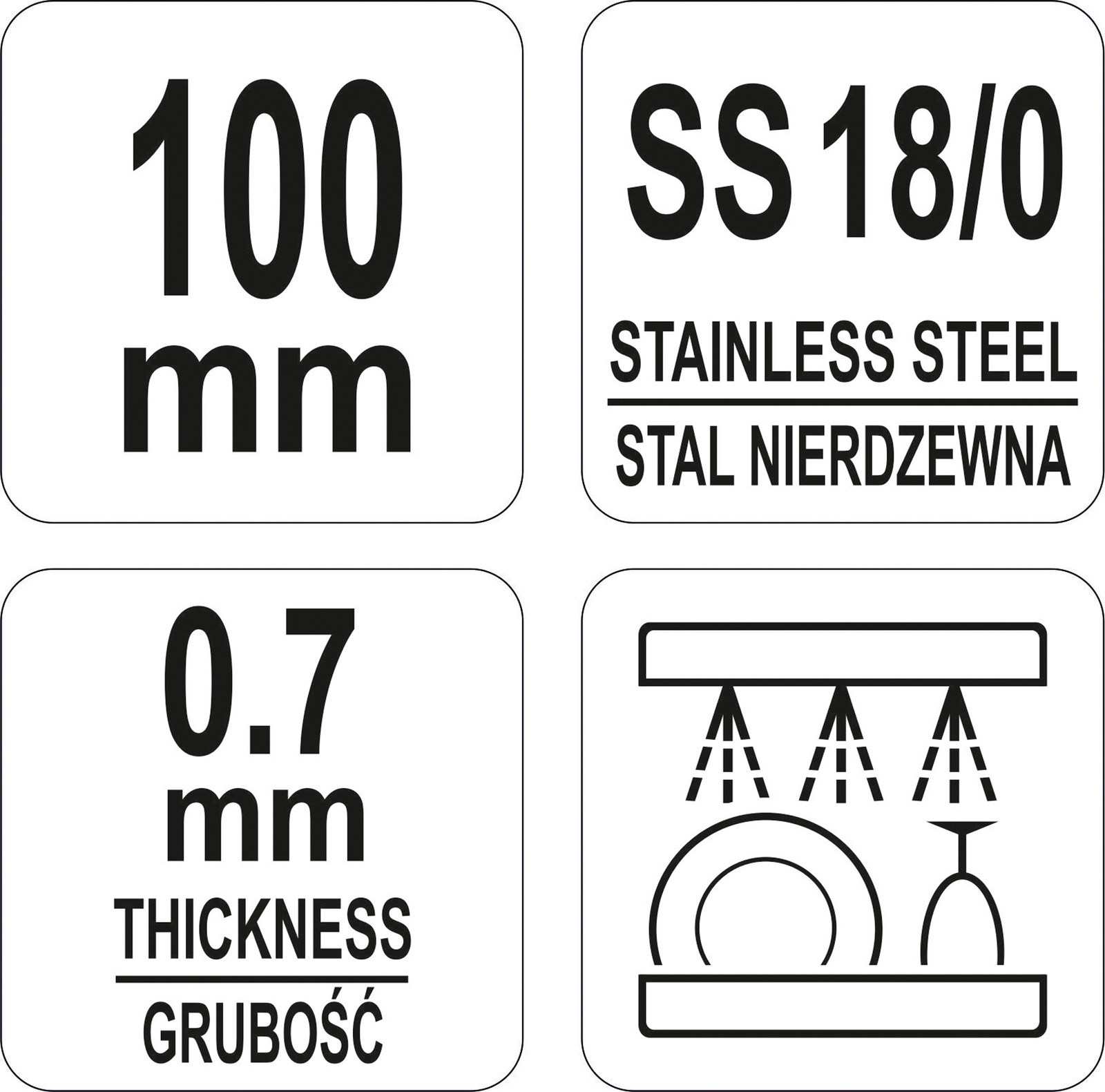 4x ✅Fits YATO NARZ�DZIA YG-02735 ICE TONGS 100MM   ⭐UK Seller⭐