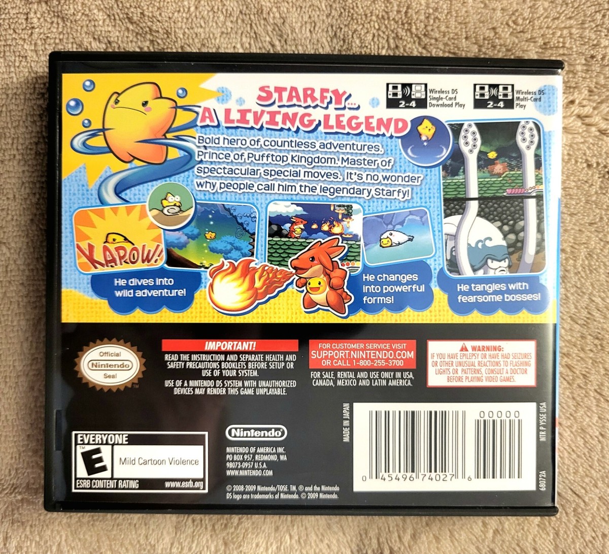 The Legendary Starfy Nintendo DS 2009 CIB Complete with Manual & Inserts  45496740276 eBay