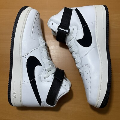 Nike Air Force 1 High OG Retro Men s Sz 11.5 DS White Black Quickstrike COTM