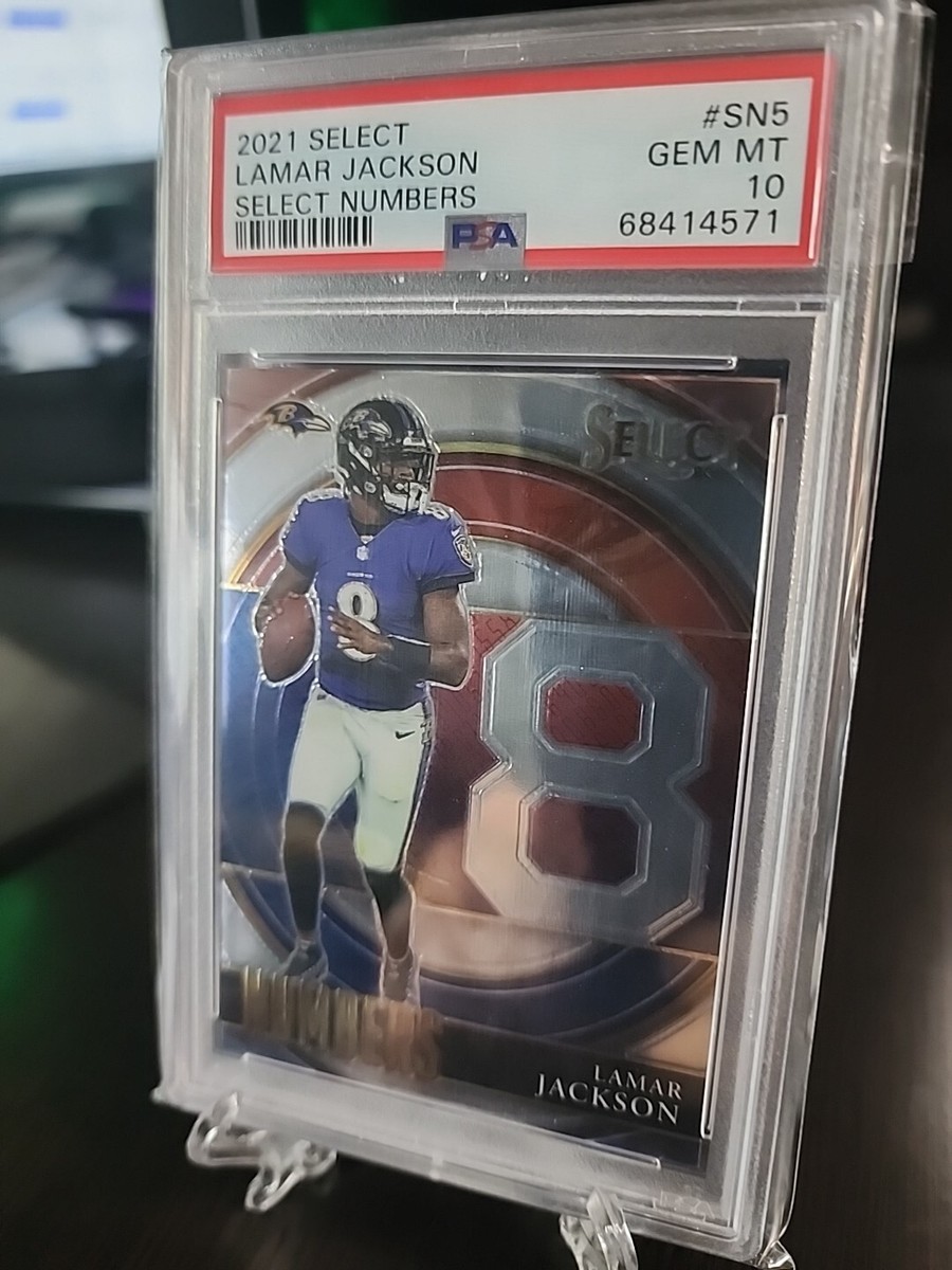 2021 Panini Select Lamar Jackson Numbers #SN-5 PSA 10 | eBay 2021 Panini Select Lamar Jackson Numbers #SN-5 PSA 10 | eBay
