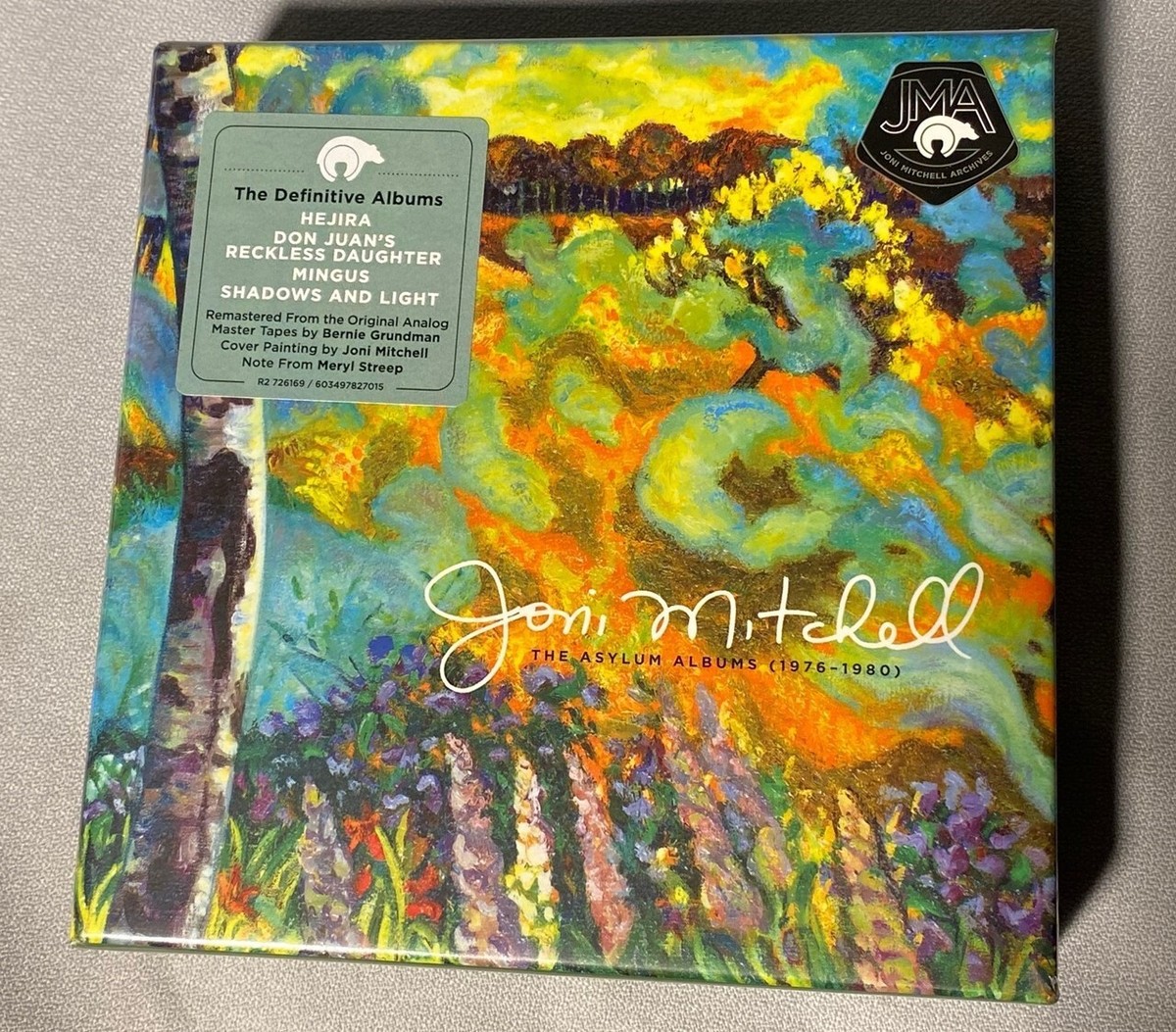 CD JONI MITCHELL The Asylum Albums 1976-1980 (4 CD BOX SET) NEW 