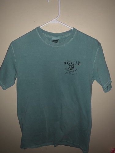 Texas A&M Aggies Outdoor Comfort Colors Shirt Men’s Size Small S College Life