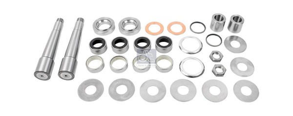 Achsschenkelbolzensatz Doppelsatz Dt Spare Parts 5.92010 D1:50Mm D2:315Mm M27 X-image