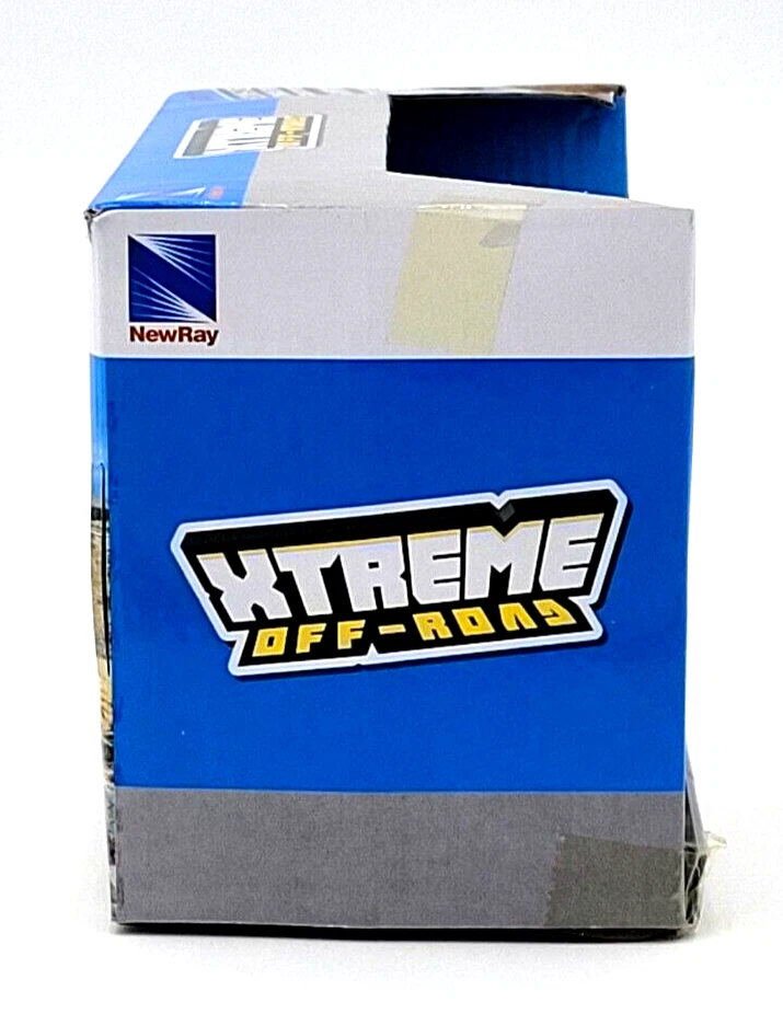 Jeep Wrangler Rubicon Unlimited todoterreno NewRay Xtreme 1:32 azul fundido a presión Foto 4 de 4