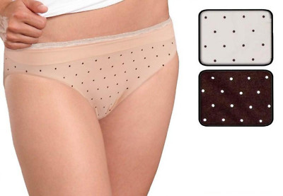 2 Damen Slip   2 Pant  1 String mit Spitze  S/M  Slips  Microfaser Seamless 6F4