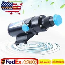 12V 12GPM Water Pump Macerator Waste Pump Lift UP to 9.8 Feet For Boat RV Marine