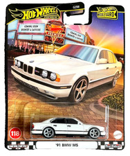 Hot Wheels '91 BMW M5 E34 118 Boulevard 1:64 Modellauto Kinder Spielzeug Limo