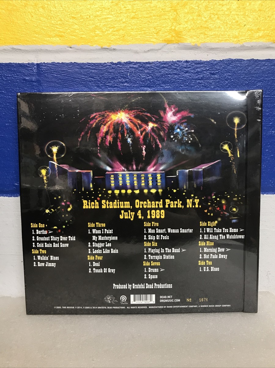Grateful Dead Truckin' Up to Buffalo July 4th 1989 5LP Rich
