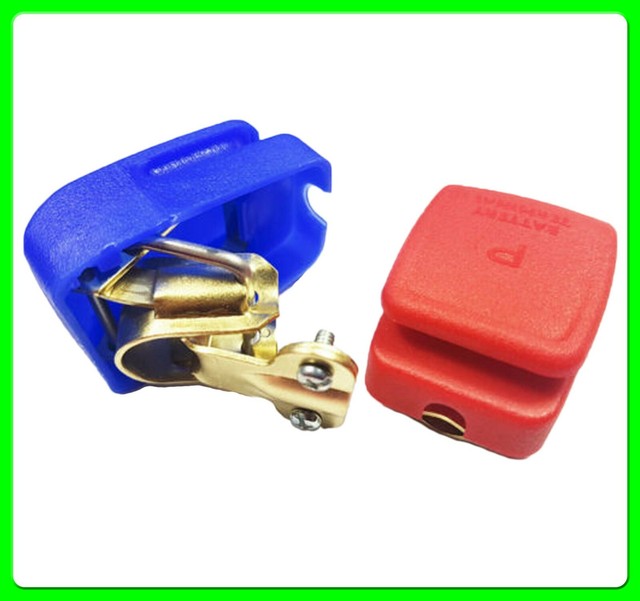 Halfords Battery Terminals Positive Negative Quick Release Electrical