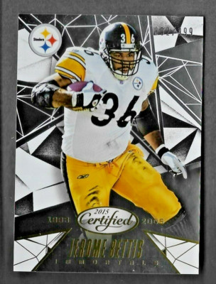 [5シリ]Jerome bettis nfl auto Amazon.com: Jerome Bettis 2005 UD NFL Legends #75 - St