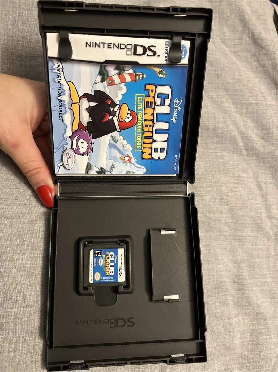 Manual Only) Club Penguin: Elite Penguin Force Nintendo DS Authentic