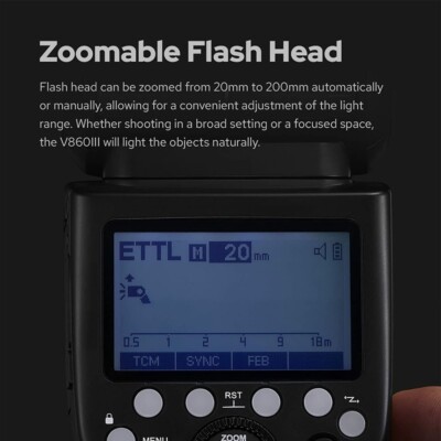 Godox V860III-C/N/S/F/O 2.4G TTL 1/8000s Li-Ion Battery Flash