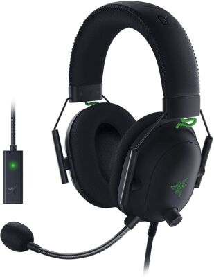 Razer BlackShark V2 Gaming Headset Virtual 7.1 USB 3.5mm Multi-Plattform Black