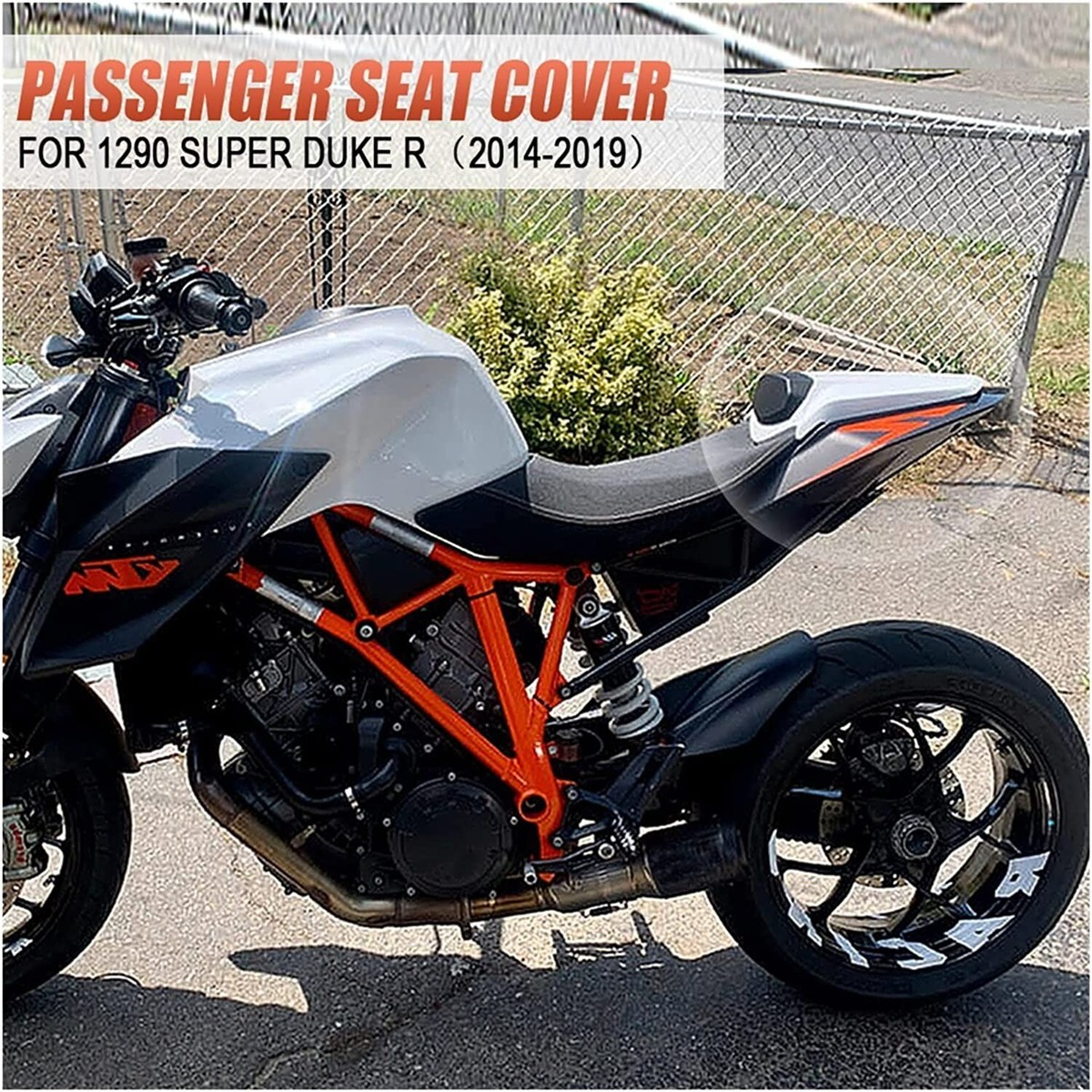 For KTM 1290 Super Duke R 2014-2019 Rear Passenger Solo Seat Cover