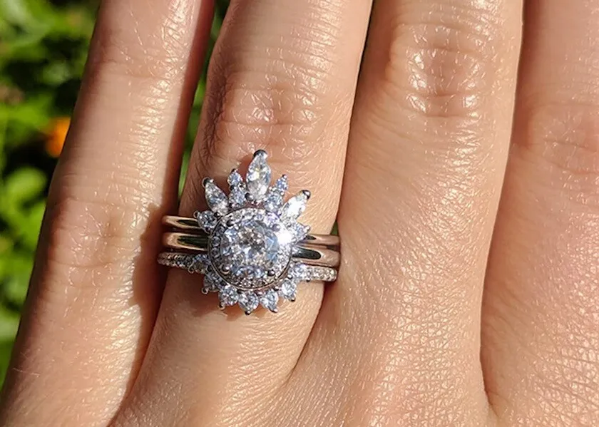 Double Crown Diamond Ring Guard – Worthmore Jewelers