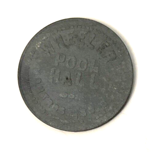Montrose South Dakota Wheeler Pool Hall Token | eBay