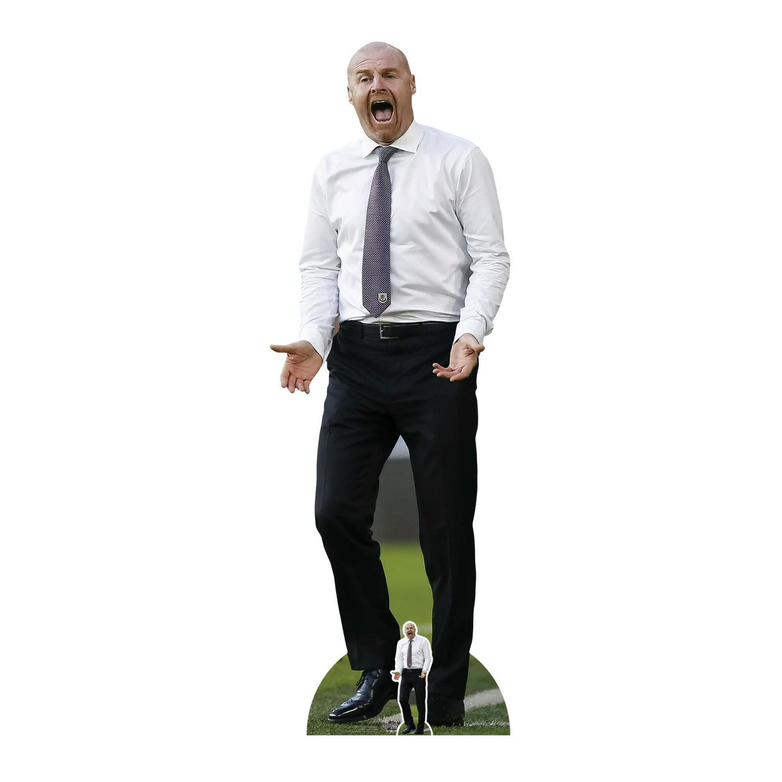 Sean Dyche Football Manager Lifesize and Mini Cardboard Cutout / Standup