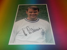 Herbert Laumen DFB Borussia Mönchengladbach Signed Autograph on 20x28 Photo