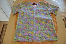 Women's Beverly Hills Uniforms Scrub Top Size Small S