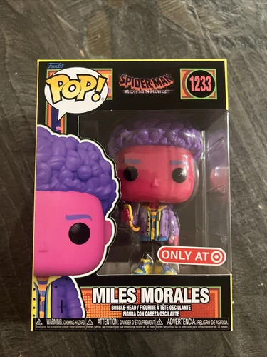 Funko Pop! Vinyl: Marvel - Miles Morales - Target  #1233 MIP Spiderverse
