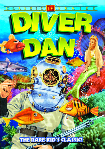 Diver Dan,New DVD, Frank Freda,Suzanne Turner,Allen Swift, Various
