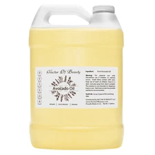 Avocado oil refined 100% pure cold pressed non-gmo bulk 1 gallon hair skin face