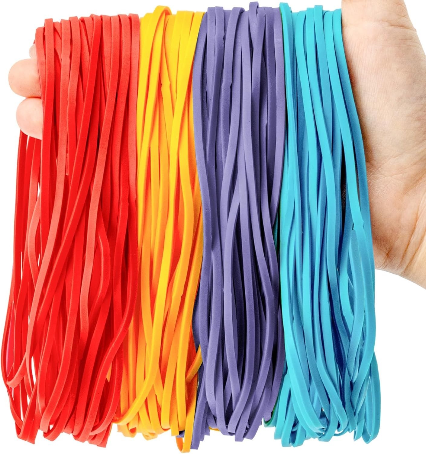 Heavy Duty- Sukh 150pcs 7 Inches Extra Large Rubber Bands For