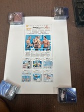 Olympic Champion Michael Phelps Signed 16x20 Beckett BAS and Steiner COA tags