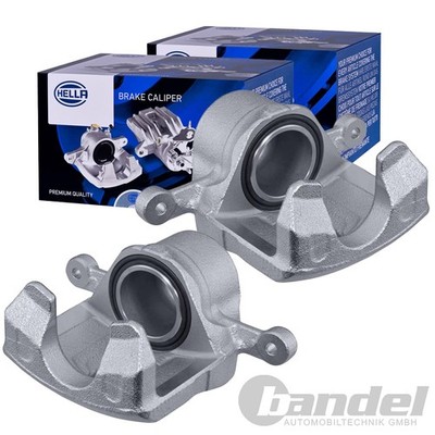 2X HELLA BREMSSATTEL VORNE LINKS+RECHTS passend für HYUNDAI ACCENT I20 KIA RIO 