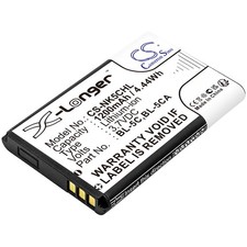 Batterie pour REFLECTA X7-Scan LARK SP-220 Nokia BL-5CA SIMVALLEY XL915 TR150WS