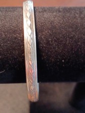VTG Dancraft Sterling Silver Bangle Braclet. Stamped Dancraft R