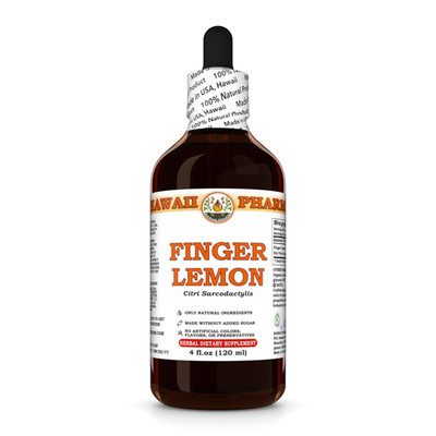 Finger Lemon (Citri Sarcodactylis) Tincture, Dried Fruit Liquid Extract