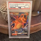 2019 P.M. SM Black Star Charizard GX Promo Hidden Fates PSA 10