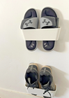 Wall Mounted Shoe Rack Holder Organizer – Space Saving Hanging Shoe Storage