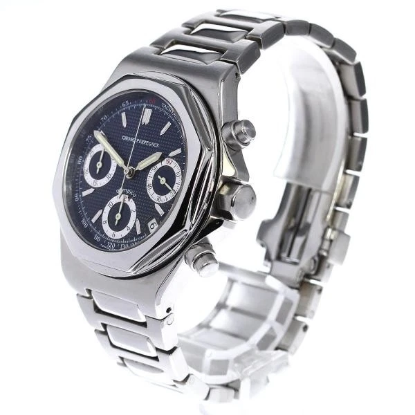 Girard Perregaux — Girard-Perregaux 8017 39mm SS Blue Dial Automatic Watch #C16471