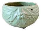 VINTAGE NELSON McCOY POTTERY LEAVES & BERRIES HANGING PLANTER