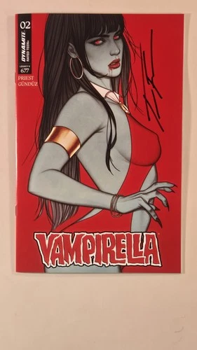 Vampirella #2 (#677) Signed by Jenny Frison 2025 w/COA...