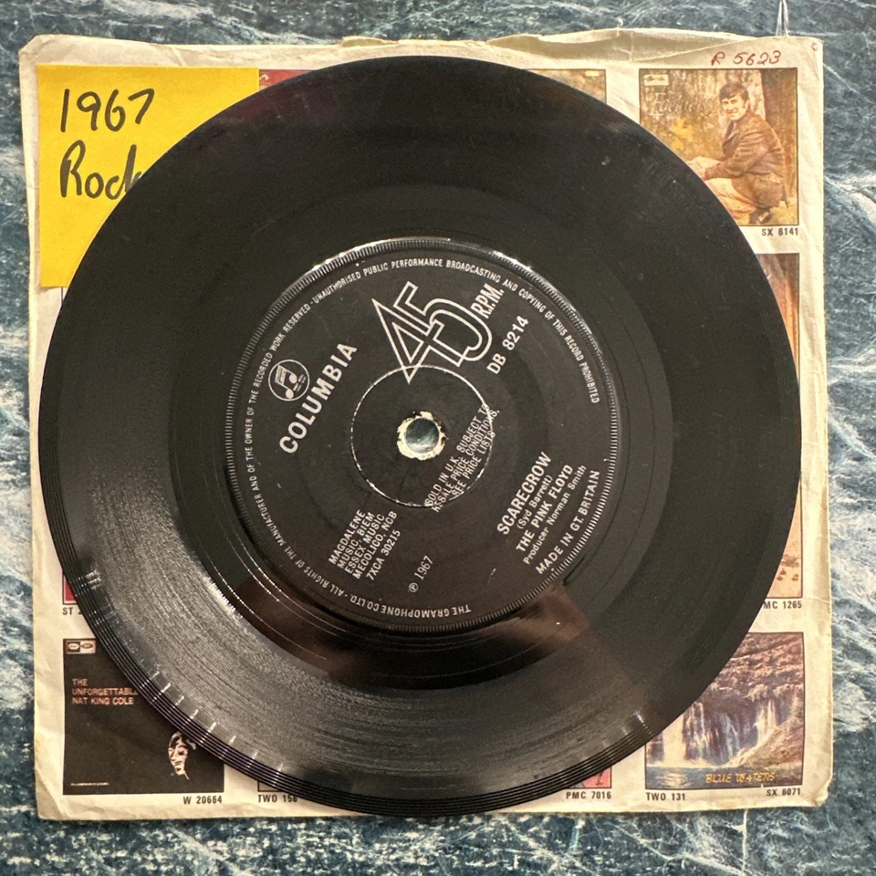 The Pink Floyd - See Emily Play 7” Vinyl Record Single VG - Image 4 of 4