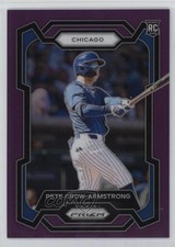 2024 Panini Prizm Purple Prizm 64/99 Pete Crow-Armstrong #203 0e5c