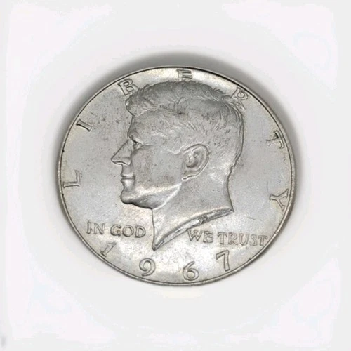 1967-P Kennedy 40% Silver Half Dollar XF-AU (Lot D)