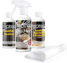 Image of Leather Care Kit | Includes Cleaner, Reviver + Nourishing...
