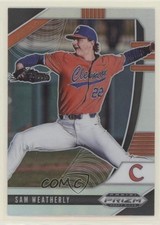 2020 Panini Prizm Draft Picks Silver Prizm Sam Weatherly #PDP81 1u6