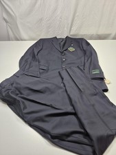 Lauren Ralph Lauren Suit Mens 50 XLong 45x38 Gray Wool Cashmere Herringbone