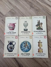 6 Collectors' Pieces Wedgwood Staffordshire Delftware Spode Worcester Lustre