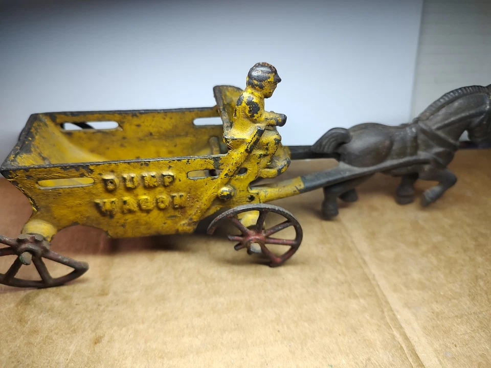Cast Iron Dump Wagon - Image 2 of 4