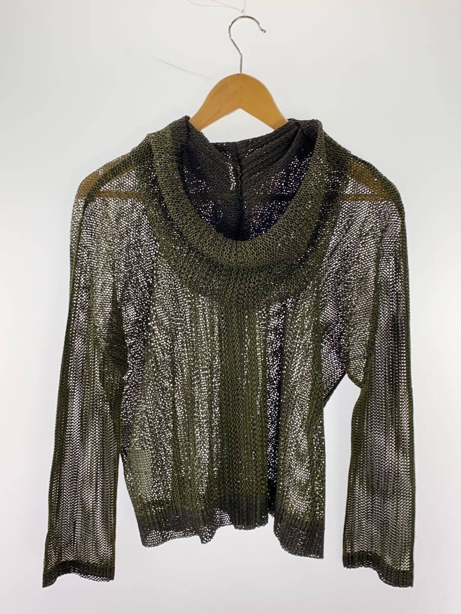 PLEATS PLEASE ISSEY MIYAKE◆ジップパーカー/3/ポリエステル/GRN/PP51-JC714// Pleats Please Issey Miyake Zip Hoodie/3/Polyester/Grn/Pp51