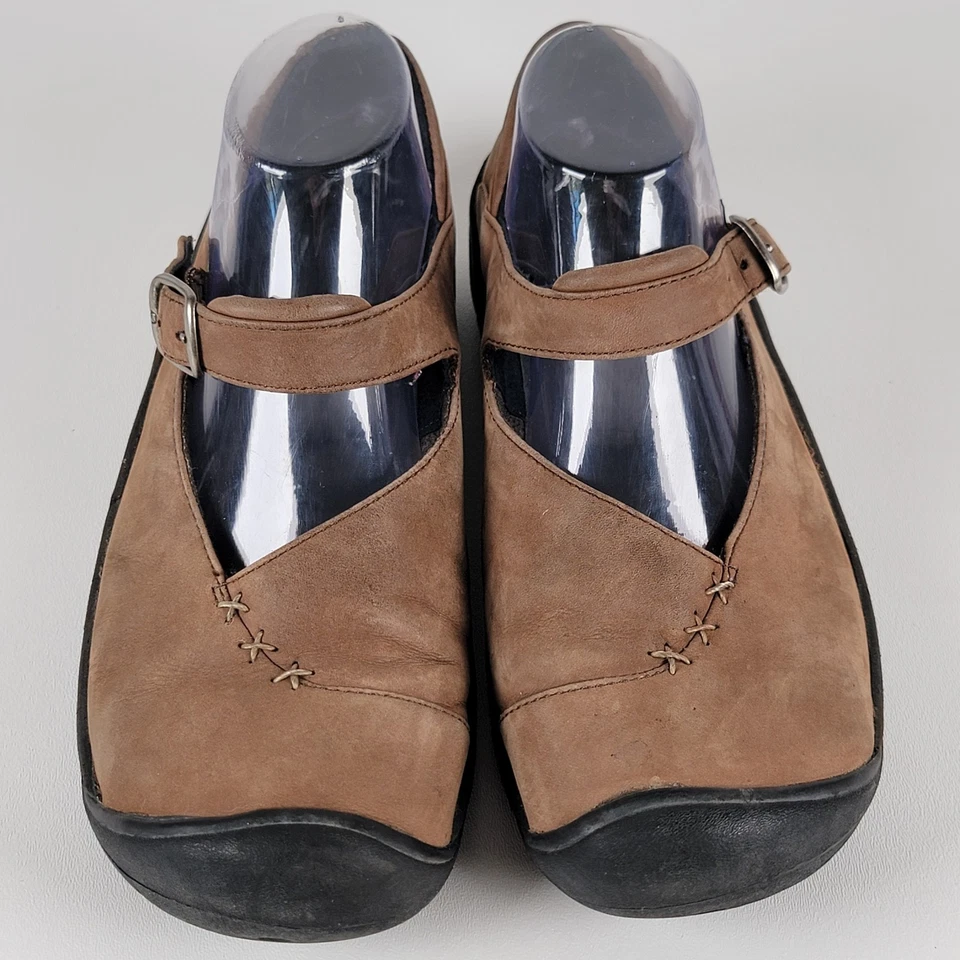 Keen Womens Shoes Presidio MJ Size 10M/40.5  Brown Mary Jane Loafer Pre Owned  - Image 2 of 4