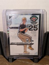 2025 Panini Prospect Edition - Kruz Schoolcraft BLACK VELOCITY /39 - PADRES