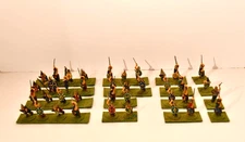 25mm Ral Partha Ancients Gallic Infantry Horde x 38, Nicely Painted, Damg, Desc.